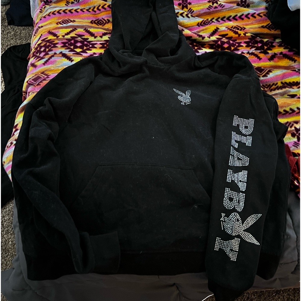 Playboy velvet hoodie!